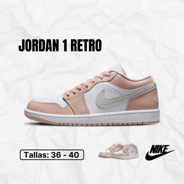 JORDAN 1 RETRO Low Particle Beige