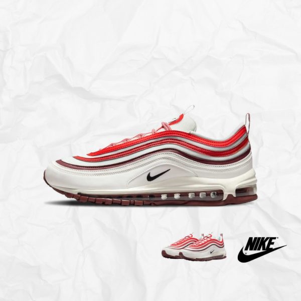 AIR MAX 97 WHITE/DUNE RED