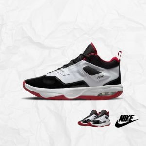 JORDAN STAY LOYAL 3 WHITE GYM RED