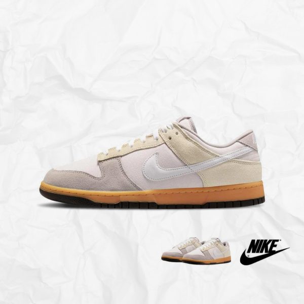 DUNK LOW SUEDE & CANVAS