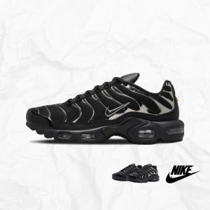 95 AIR MAX PLUS TN SE BLACK CHROME DAMA